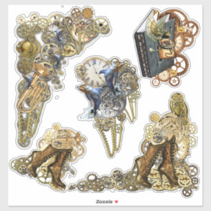 5 Steampunk Sculpture