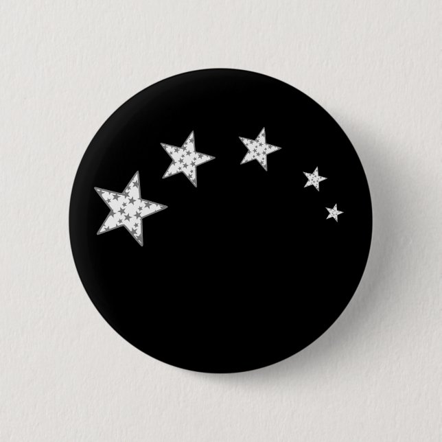 5 Superstars 6 Cm Round Badge (Front)