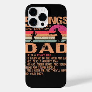 5 Things You Should Know About My Dad Father's Day iPhone 14 Pro Max Case