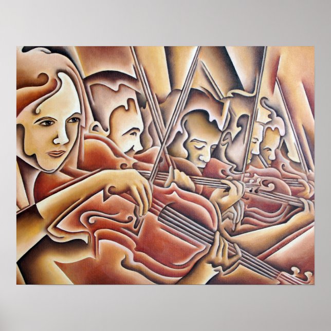 5 Violins print (Front)