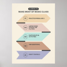 5 Ways to Make Most Of Music Class Rules Posters
