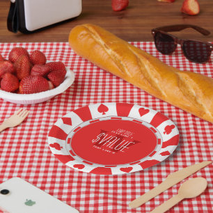 5 Ways to Personalise Your Classic Poker Chip Paper Plate