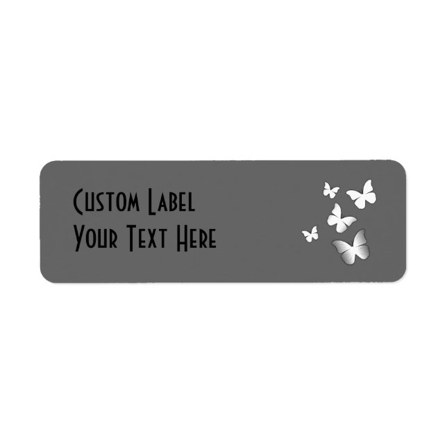 5 White Butterflies (Front)