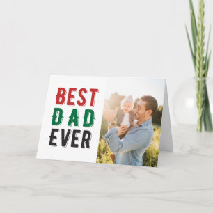 5"x7" "Best Dad Ever" Father's Day Card