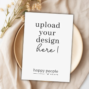 5"x7" Card Printing Double Sided Portrait