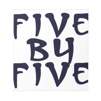 5 x 5 notepad