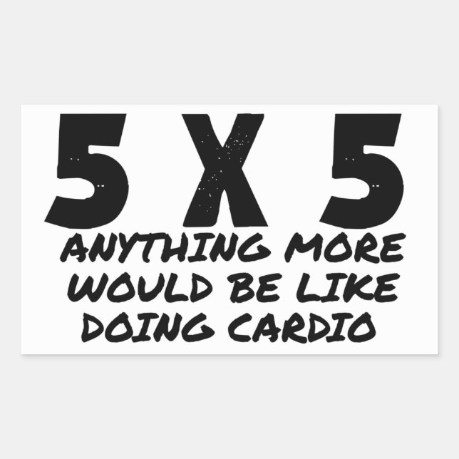 5 x 5 rectangular sticker (Front)