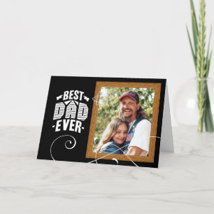 5" x 7" Custom Father's Day Cards 'Best Dad Ever'
