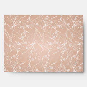 5 x 7 Envelope Option 1 Floral Spiral in Paris
