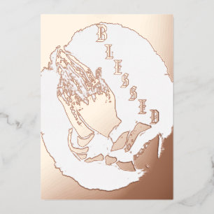 5" x 7" Foil Holiday Card
