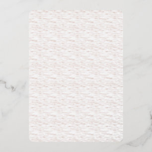 5" x 7" Foil Invitation