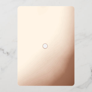 5" x 7" Foil Invitation