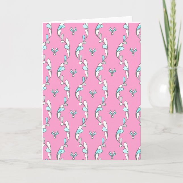 5 x 7 Greeting Card...Doodle Vines Card (Front)