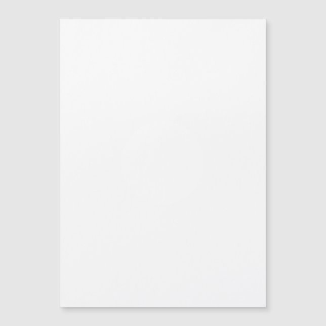 5" x 7" Magnetic Card (Front)