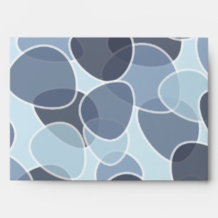 5 x 7 Vintage Abstract Art Return Address Envelope