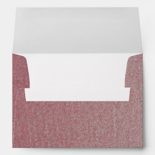 5 x 7 Vintage Craft Paper Return Address Envelope