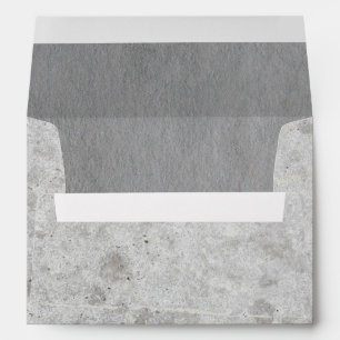 5 x 7 Vintage Grey Craft Paper Return Address Env Envelope