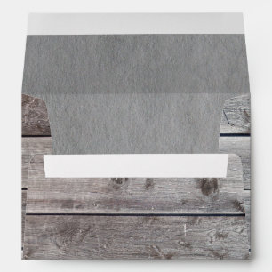 5 x 7 Vintage Grey Craft Paper Return Address Env Envelope