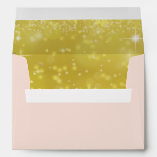 5 x 7 Vintage Pink Return Address Envelope
