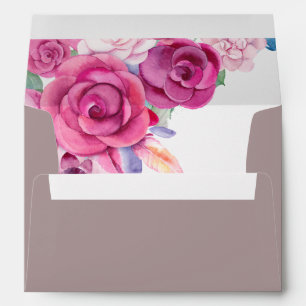 5 x 7 Vintage Return Address Envelope