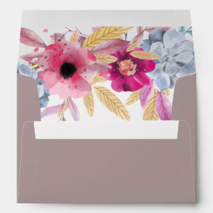 5 x 7 Vintage Return Address Envelope