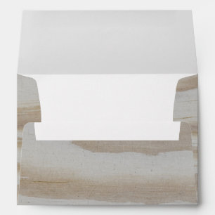 5 x 7 Vintage Wooden Return Address Envelope