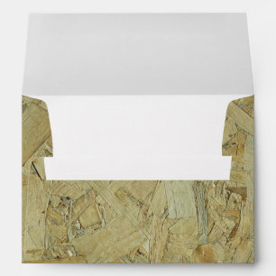 5 x 7 Vintage wooden Return Address Envelope