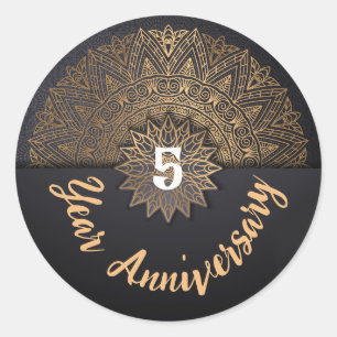 5 Year Anniversary Envelope Seal