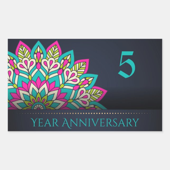 5 Year Anniversary Envelope Seal (Front)
