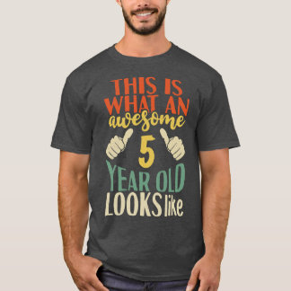 5 year old birthday T-Shirt