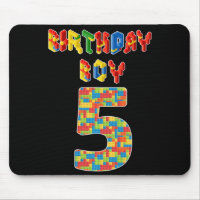 5 Year Old Gifts Building Blocks 5th Birthday Boys