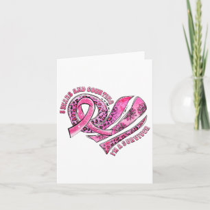 5 Years And Counting I'm A Survivor Breast Cancer  Card