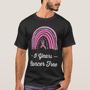 5 Years Breast Cancer Free Survivor T-Shirt