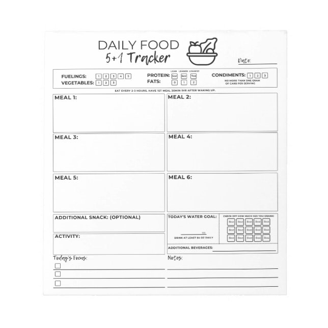 5and1 Notepad (5.5X6) (Front)