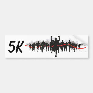 5K Bumper Sticker