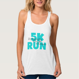 5K Run Aqua Sports Running Singlet