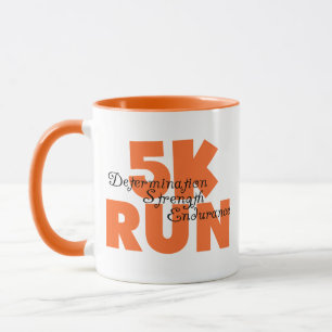 5K Run Orange Mug