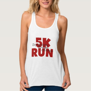 5K Run Red Singlet