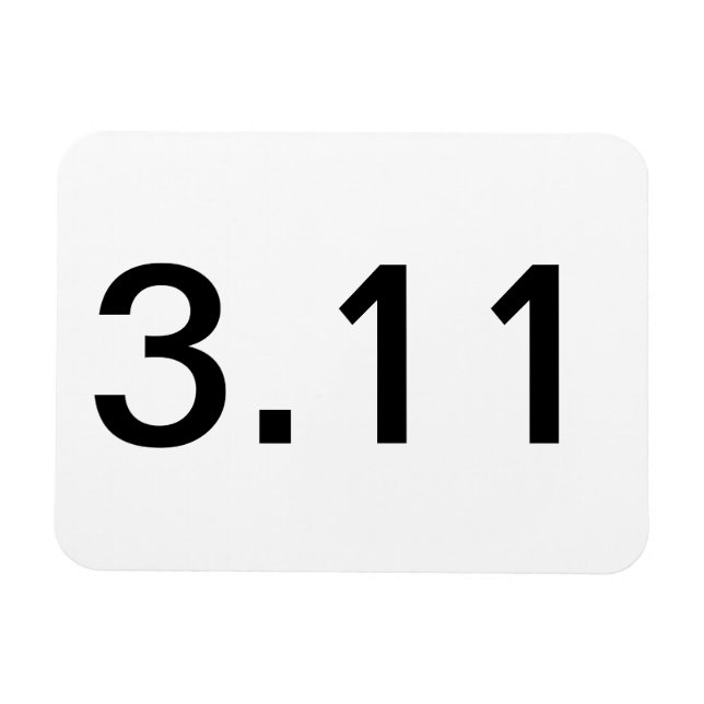 5k Show-off Car Magnet (Horizontal)