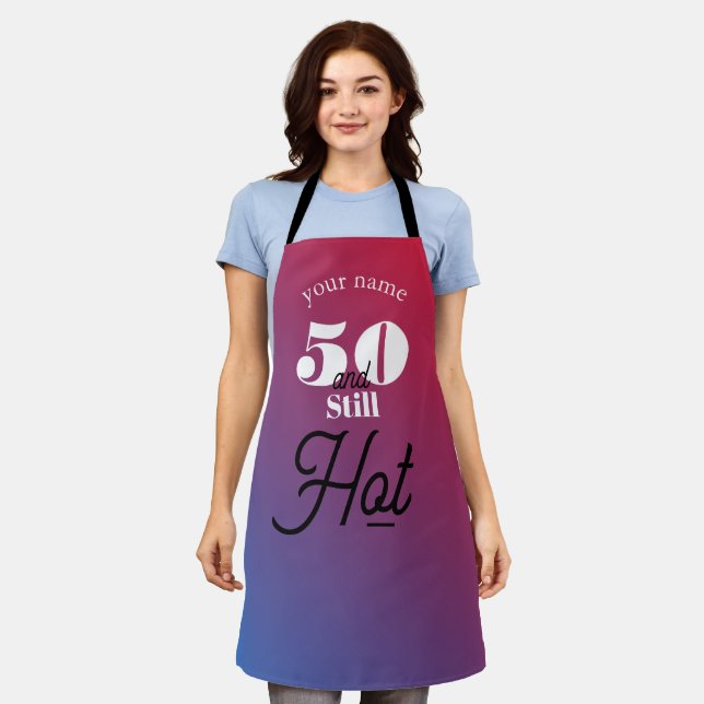 5O and still hot Apron (Worn)