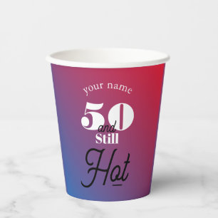 5O and still hot Paper Cups