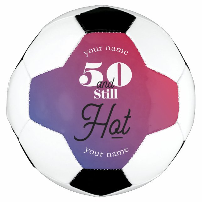 5O and still hot Soccer Ball (Front)