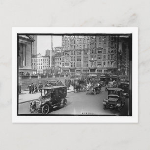 5th Ave. at 42nd Street, New York City 1913 Vintag Postcard