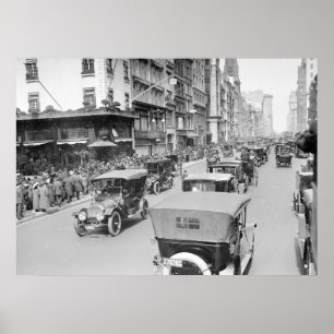 5th Avenue Easter, 1910 Poster