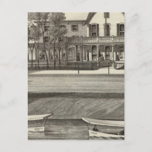 5th Avenue House, Ocean Beach, NJ Postcard