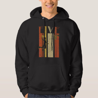5th Birthday Basketball Sport  Boys Retro Born In  Hoodie