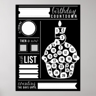 5th Birthday Countdown Poster