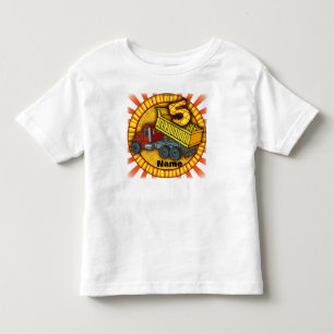 5th Birthday Dump Truck Birthday  t-shirts