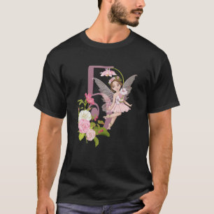5Th Birthday Fairy Girl Peach Faerie Latina Fairie T-Shirt