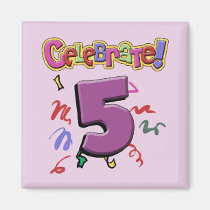 5th Birthday Magnet